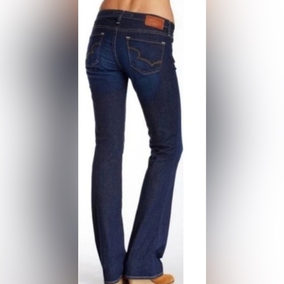 Big Star Remy Blue Boot Cut Low Rise Jeans Size 27 - Picture 6 of 8